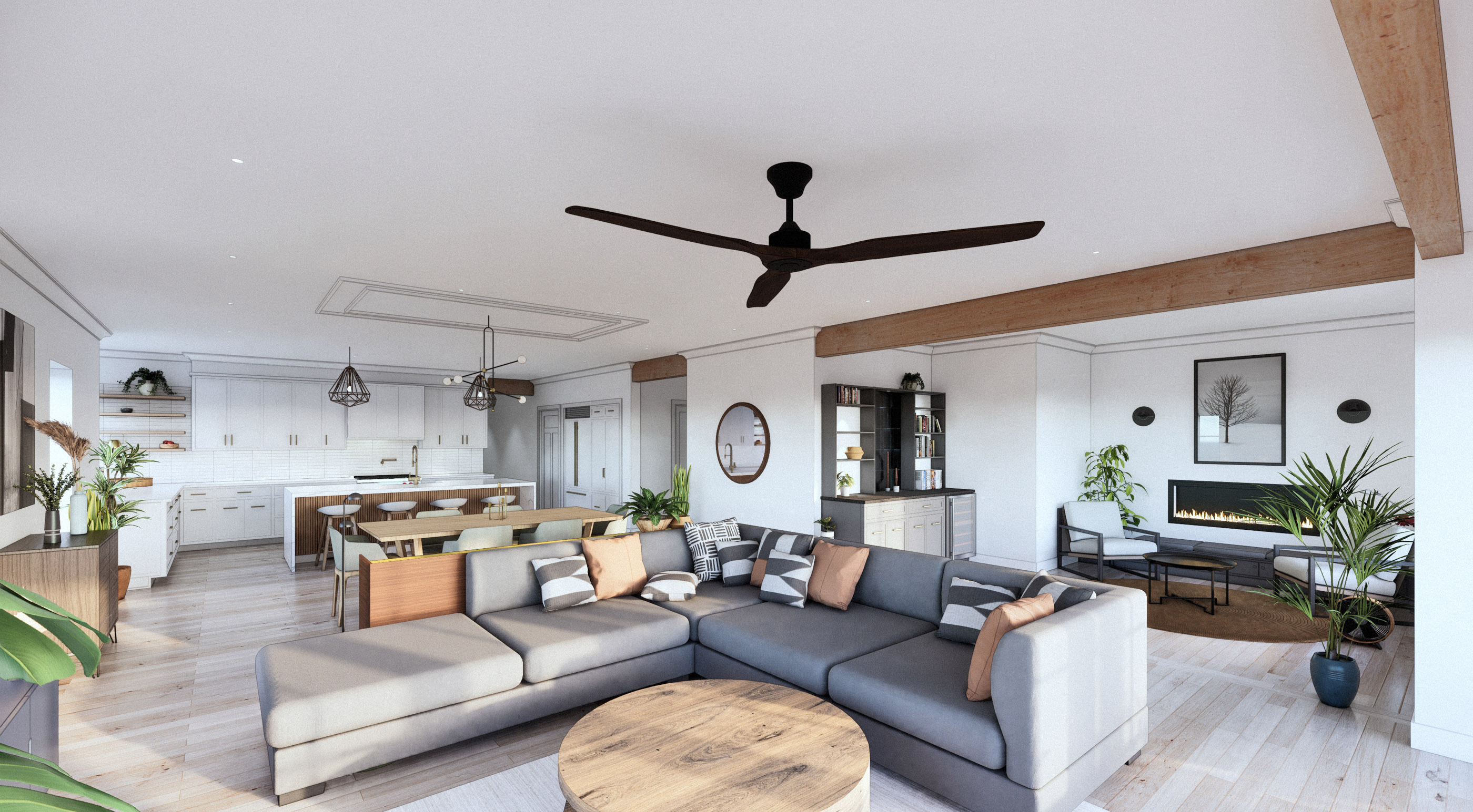 Bluffs interior view 2