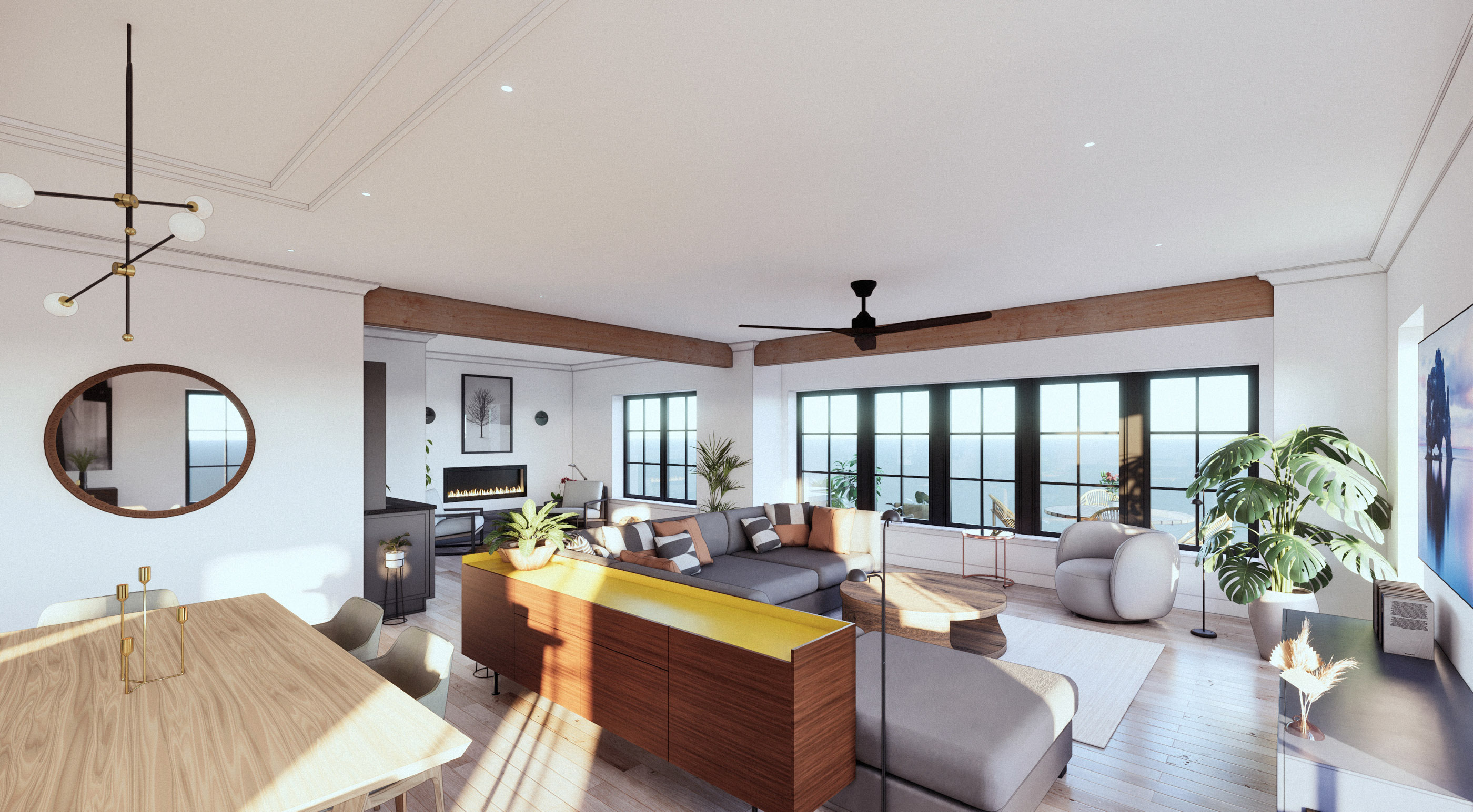 Bluffs interior view 3